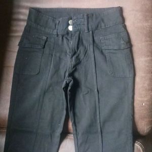 Jeans xsmall blk pants flare